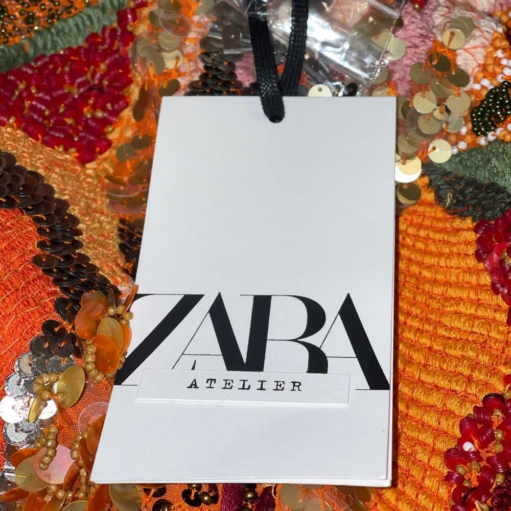 ZARA BEADED DRESS LIMITED EDITION - Picture 9 of 13